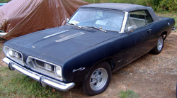1967 Barracuda convertible restoration rust repair