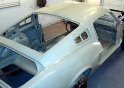 1968 Ford Mustang Fastback restoration rust repair