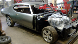 1969 Pontiac GTO LS2 conversion from 2006 GTO