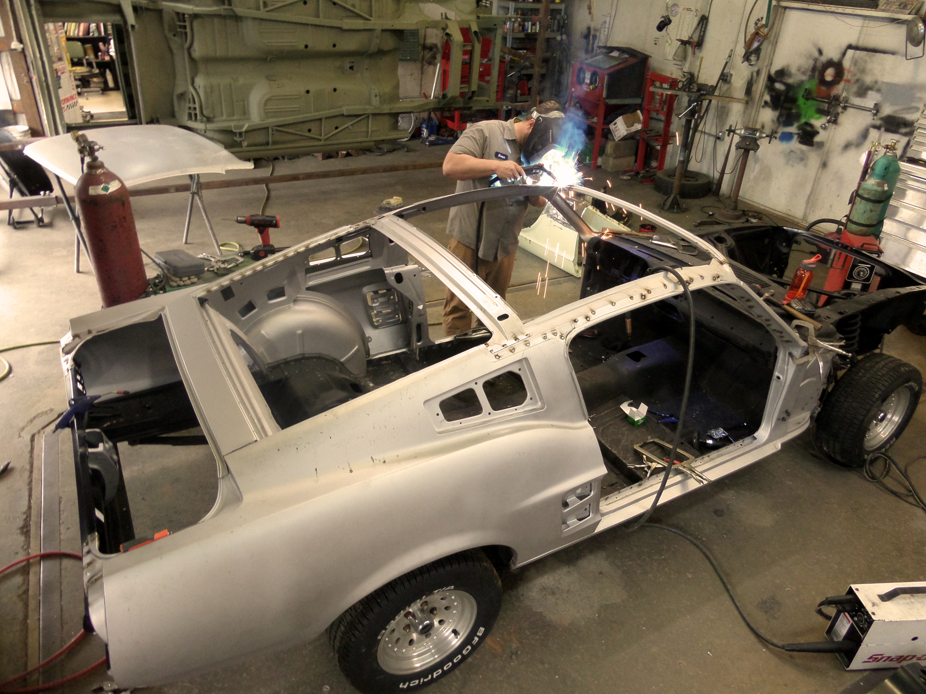 Welding on a Fastback Conversion